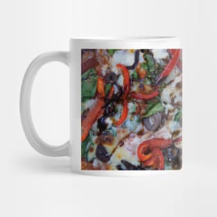 Pizza - by South Australian artist Avril Thomas at Magpie Springs Mug